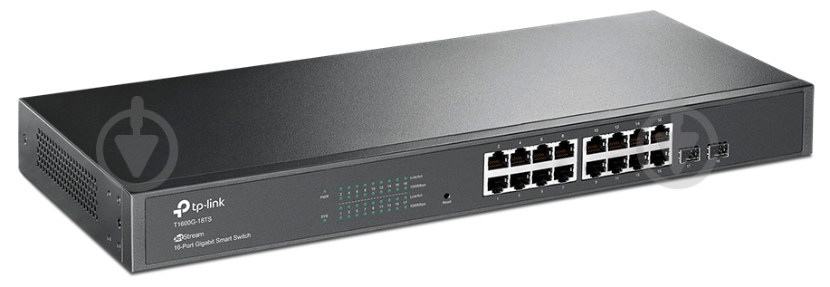 Комутатор TP-Link T1600G-18TS (TL-SG2216) - фото 3