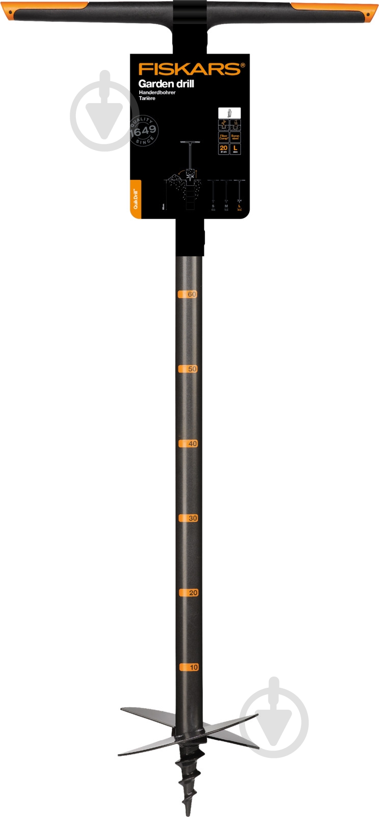Бур садовый Fiskars QuikDrill L 1000640 - фото 2