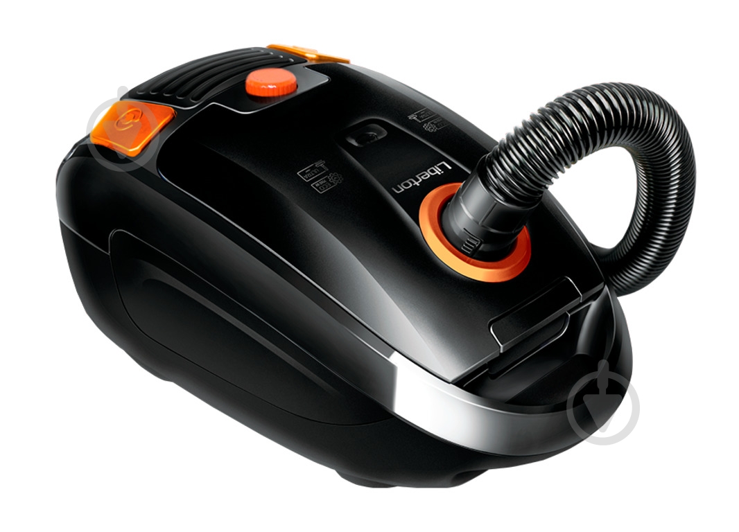 Пылесос Liberton LVC-0701B ECO black/orange - фото 1