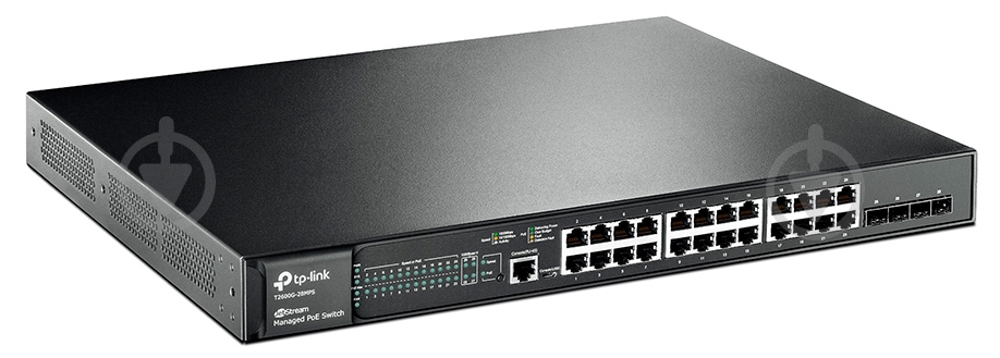 Коммутатор TP-Link T2600G-28MPS (TL-SG3424P) - фото 2 Коммутатор TP-Link T2600G-28MPS (TL-SG3424P) - фото 2