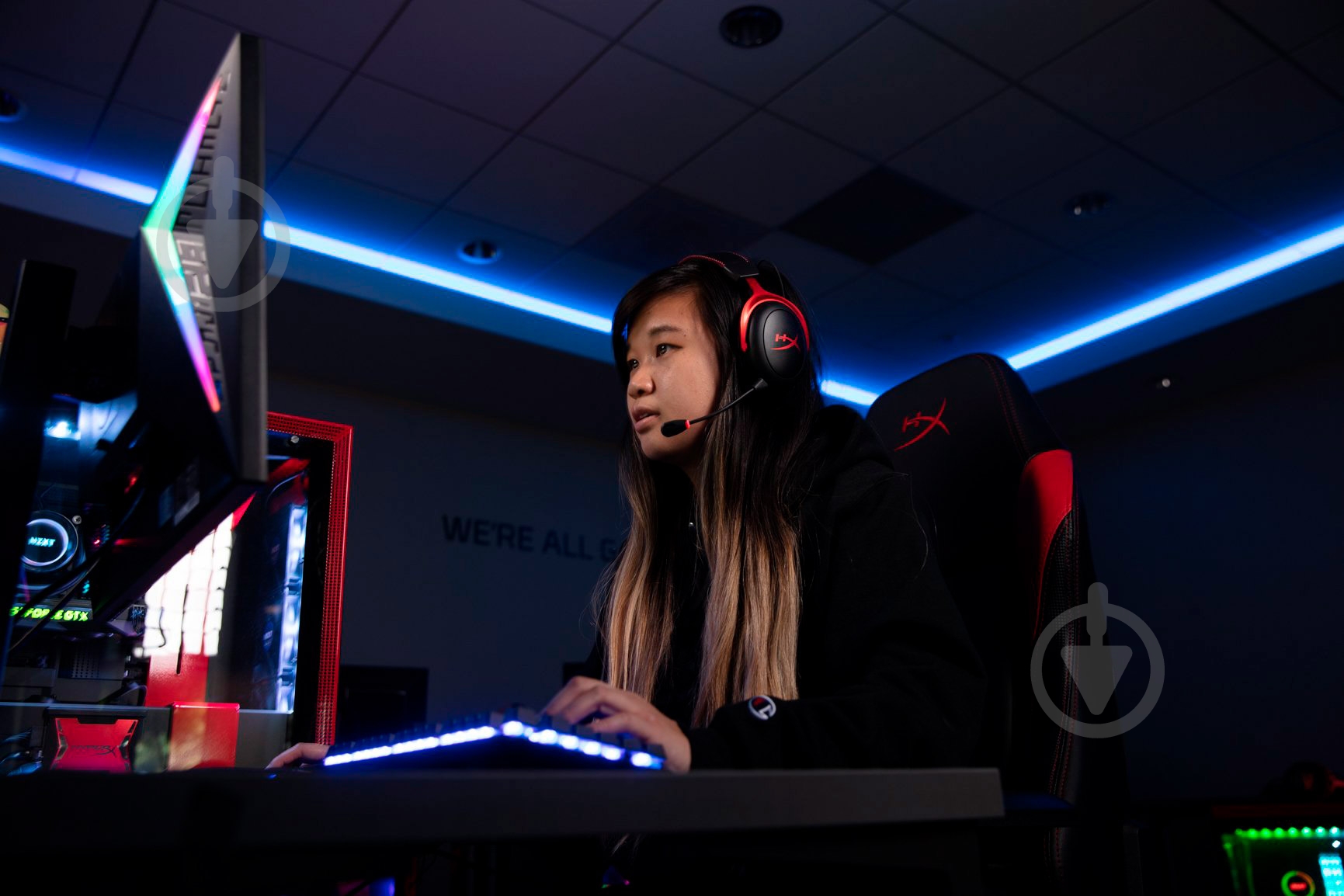 Наушники HyperX Cloud II Wireless black (HHSC2X-BA-RD/G) - фото 10