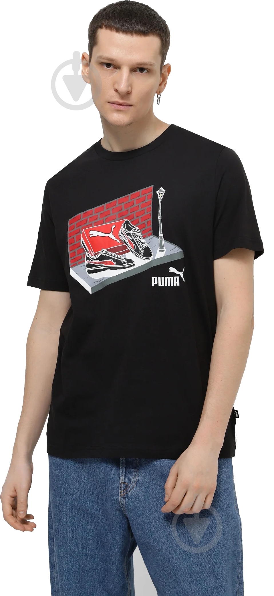 Футболка Puma GRAPHICS Sneaker Box Tee 68017501 р.S чорний - фото 1