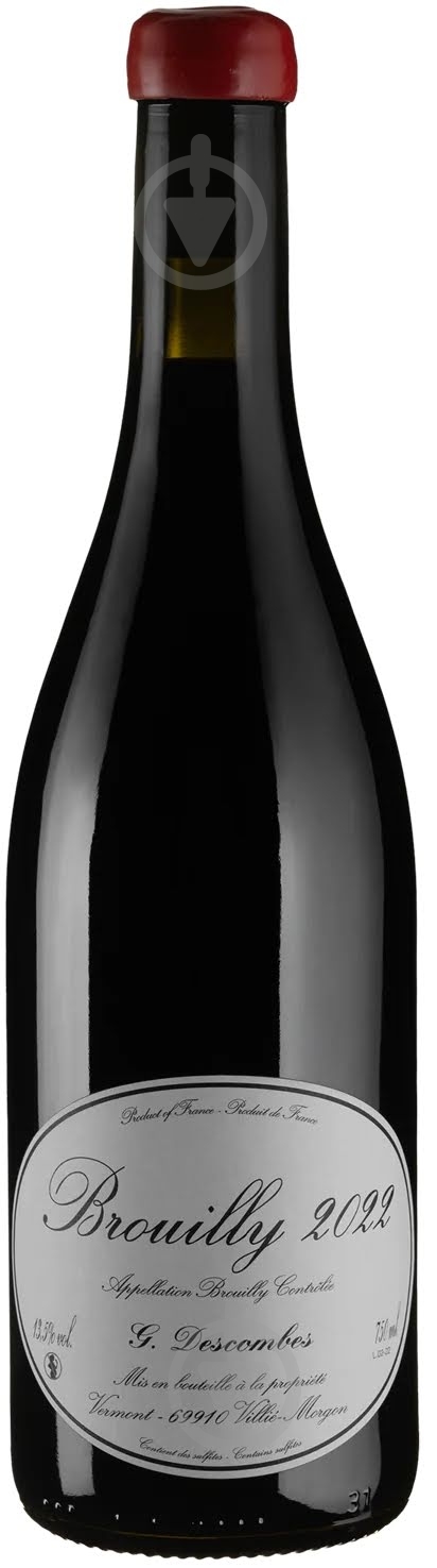 Вино Georges Descombes Brouilly Vielles Vignes 2022 0,75 л - фото 1