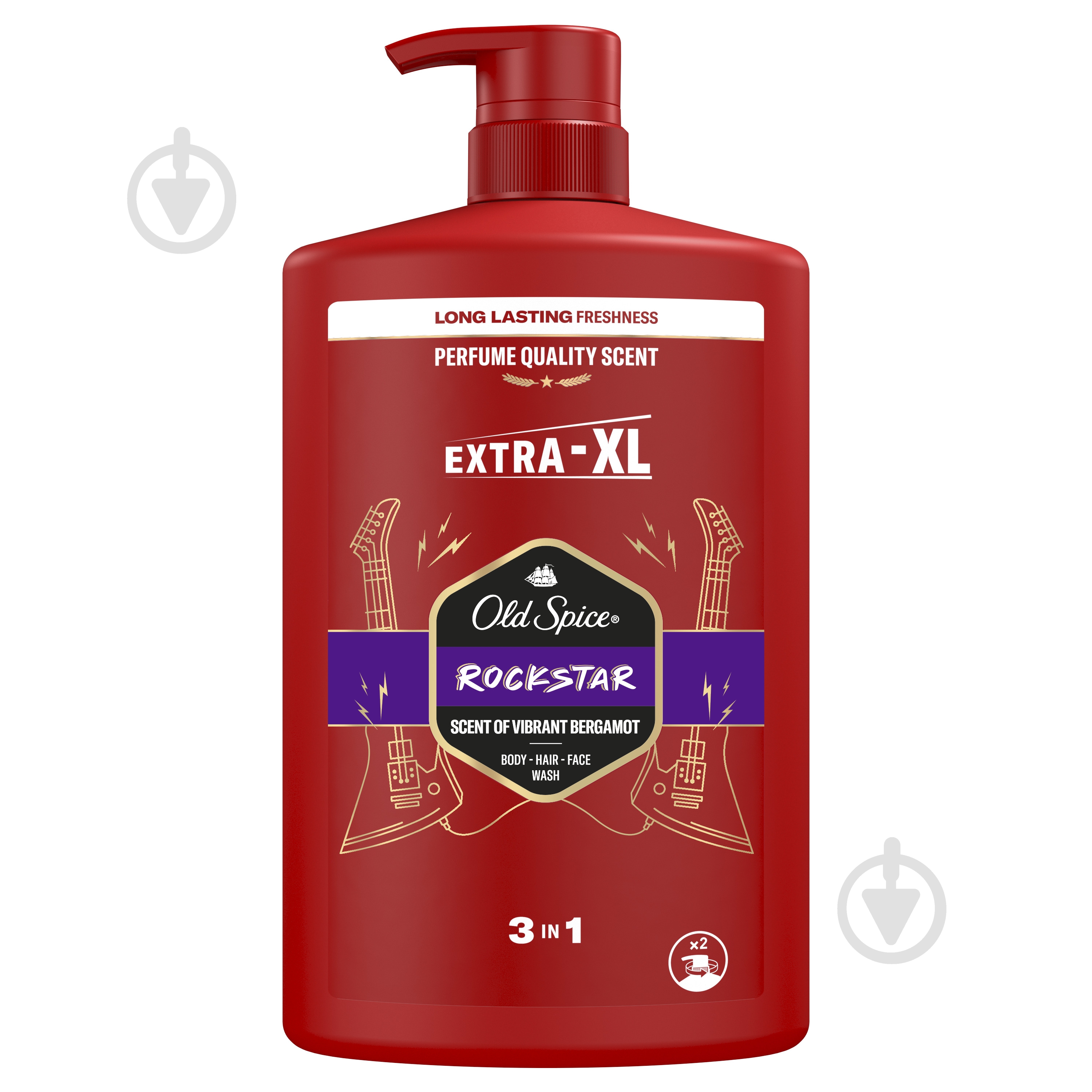 Гель для душа Old Spice 3-в-1 Rockstar 1000 мл - фото 1