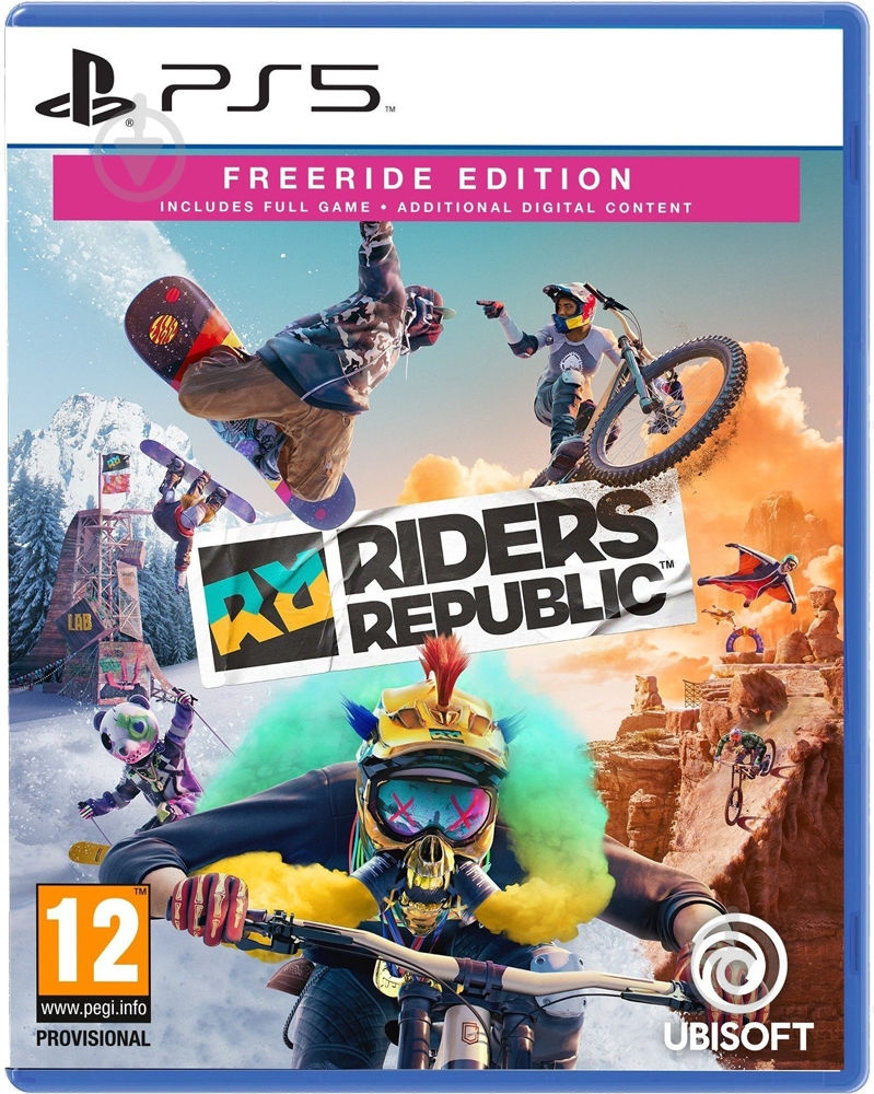 Игра Sony Riders Republic Freeride Edition Blu-Ray диск (PS5) - фото 1 Игра Sony Riders Republic Freeride Edition Blu-Ray диск (PS5) - фото 1