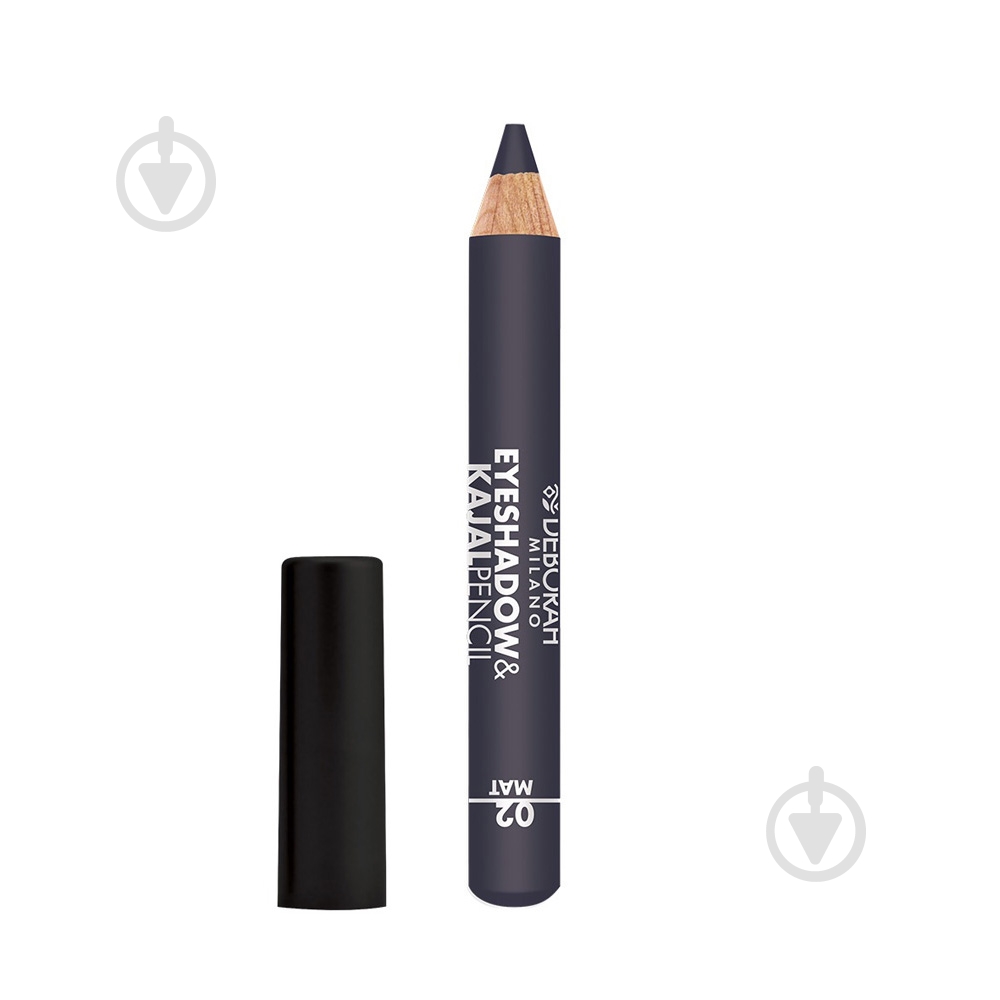 Тени-карандаш DEBORAH Eyeshadow & Kajal 02 Mat Grey 2 г - фото 1 Тени-карандаш DEBORAH Eyeshadow & Kajal 02 Mat Grey 2 г - фото 1