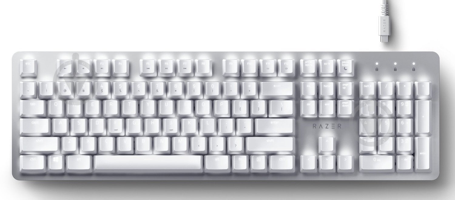 Клавиатура Razer (RZ03-03070100-R3M1) Pro Type white - фото 3