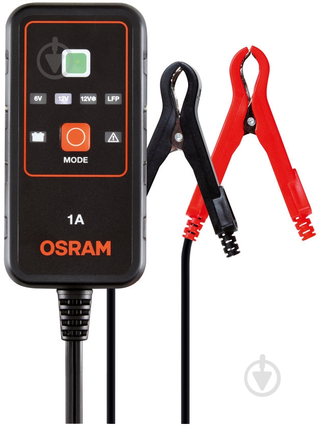 Зарядний пристрій імпульсний Osram для акумуляторів 1 А 25 А/ч (OEBCS901) - фото 5