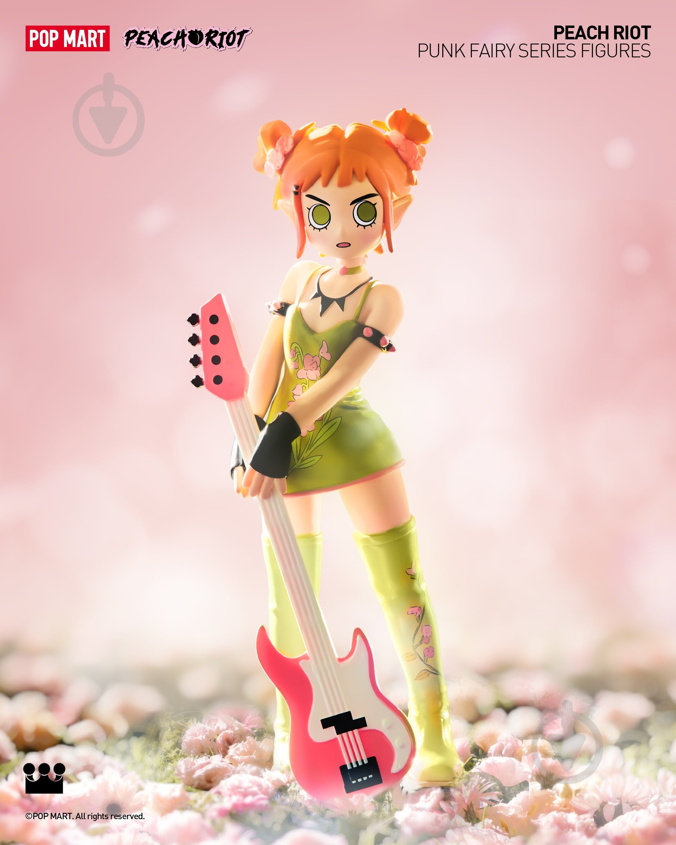 ᐉ Игровая фигурка-сюрприз POP MART Peach Riot серия Punk Fairy