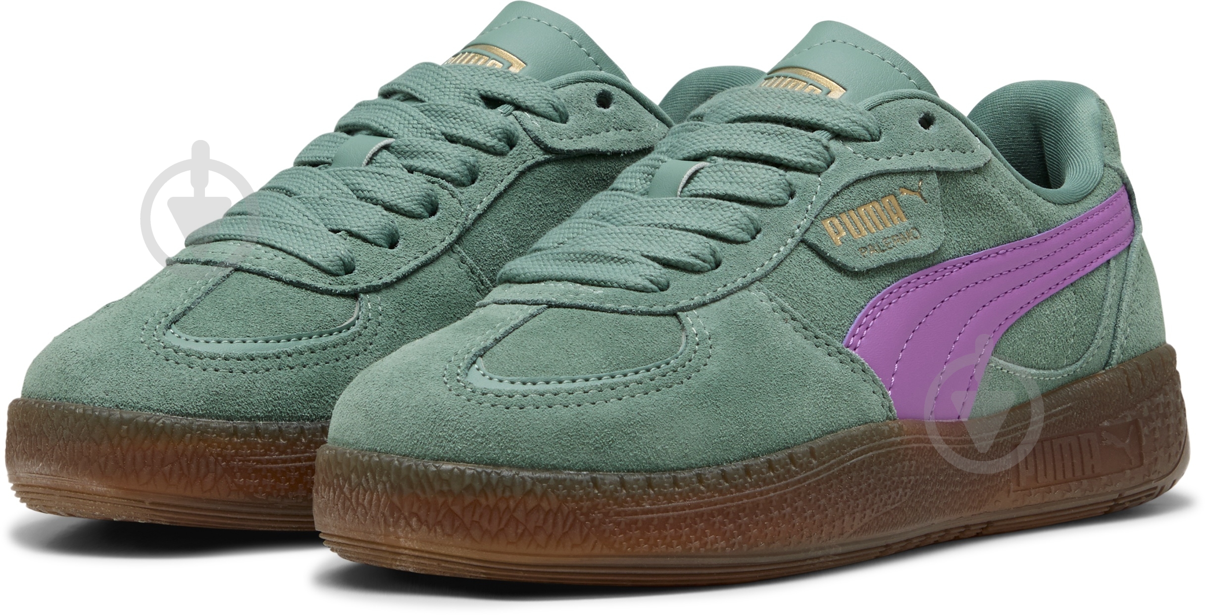 Кеди Puma Palermo Moda Xtra Gum Wns 40032308 р.38,5 зелений - фото 3 Кеди Puma Palermo Moda Xtra Gum Wns 40032308 р.38,5 зелений - фото 3