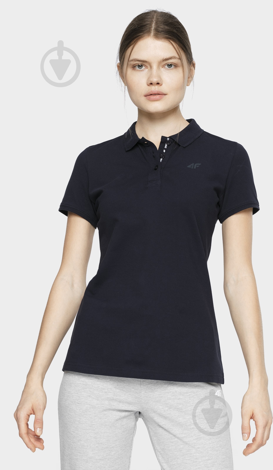 Поло 4F D4L20-TSD404 S синий - фото 1 Поло 4F D4L20-TSD404 S синий - фото 1