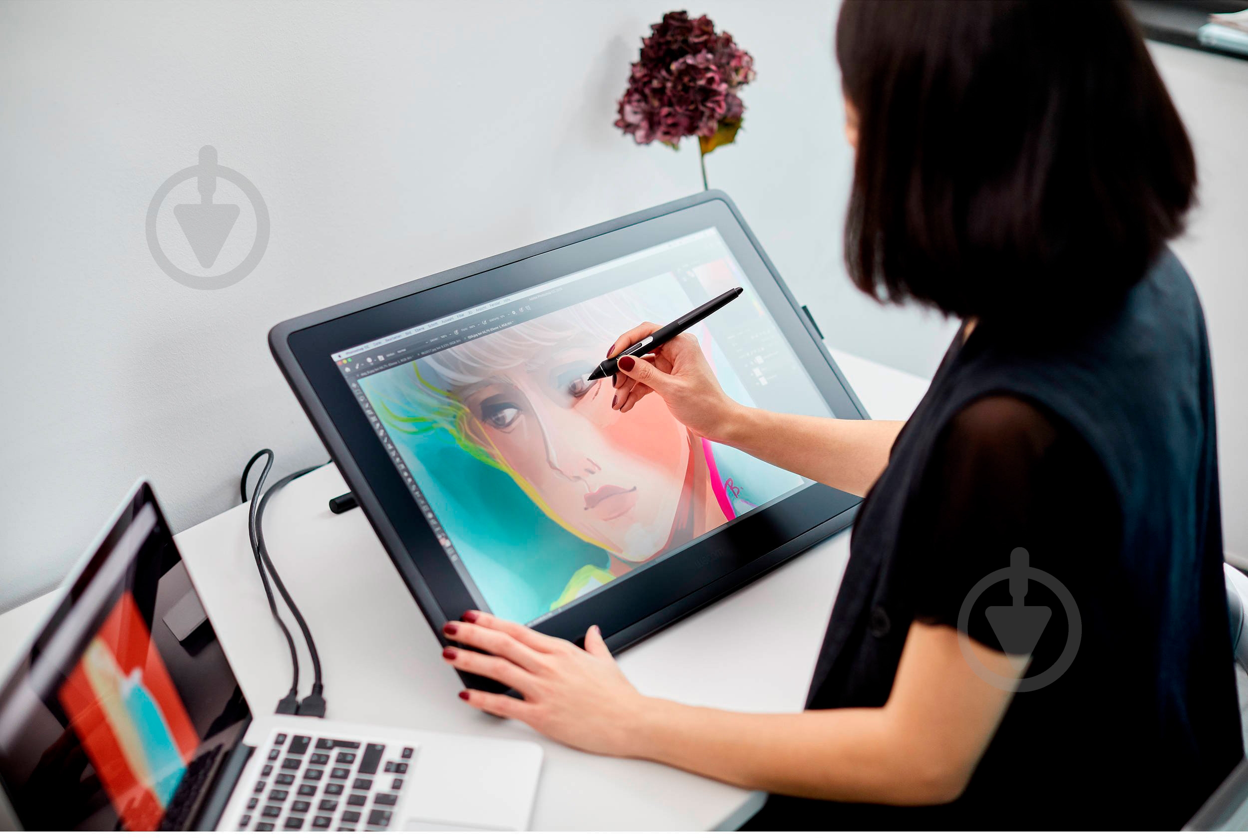Планшет Wacom Cintiq 22 21,5" DTK2260K0A black - фото 11 Планшет Wacom Cintiq 22 21,5" DTK2260K0A black - фото 11