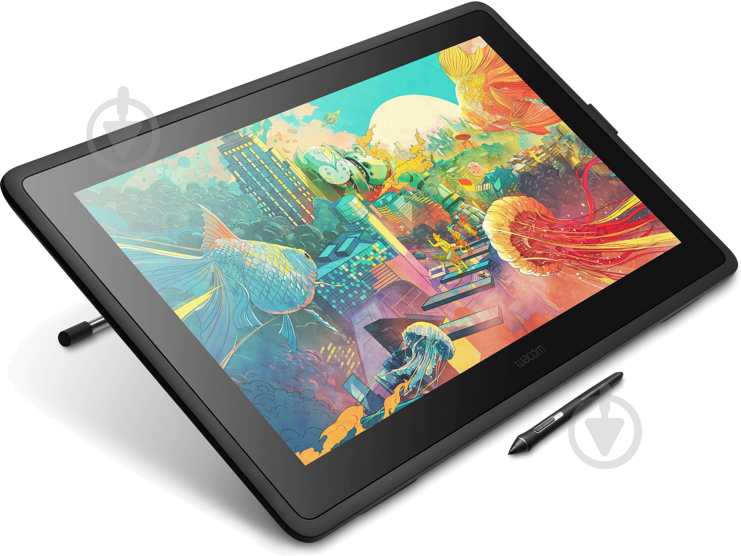 Планшет Wacom Cintiq 22 21,5" DTK2260K0A black - фото 2 Планшет Wacom Cintiq 22 21,5" DTK2260K0A black - фото 2