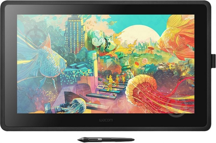 Планшет Wacom Cintiq 22 21,5" DTK2260K0A black - фото 1 Планшет Wacom Cintiq 22 21,5" DTK2260K0A black - фото 1