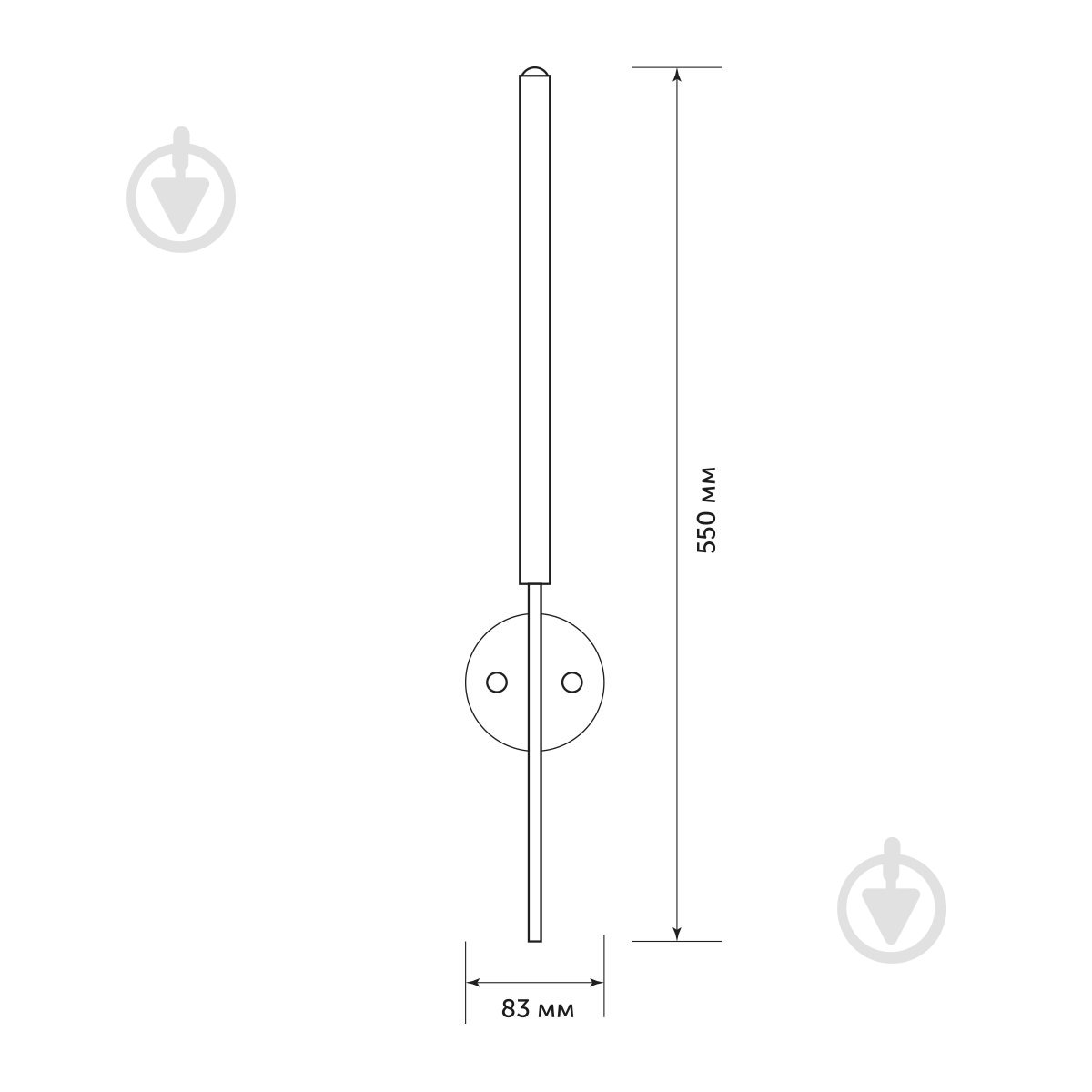 Світильник LIGHT SET LASTIVKA LED WL 465 5+1W 4500K 2x8 Вт чорний - фото 5