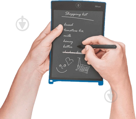Планшет графический Trust Wizz Digital Writing Pad with 8,5" 22357 black - фото 7