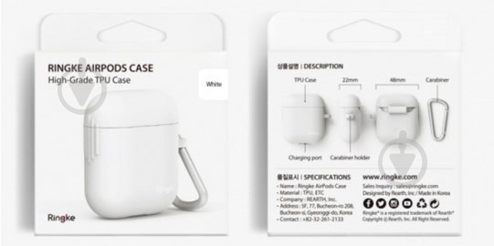 Чохол для навушників Ringke AirPods black RCA4614 - фото 6