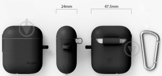 Чохол для навушників Ringke AirPods black RCA4614 - фото 4