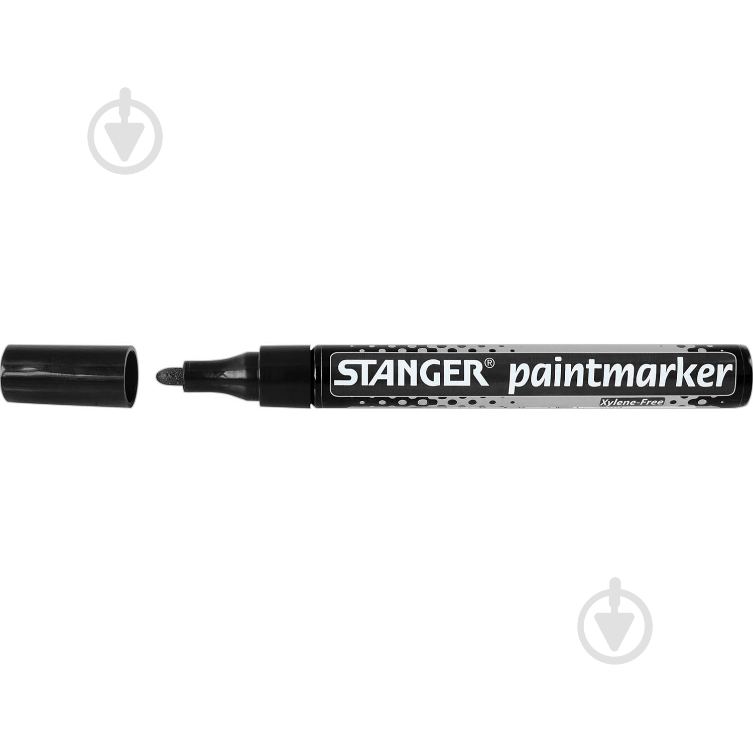 Маркер перманентный Stanger 2-4 мм Paint черный MARKER-PER-ST-M400-B - фото 1