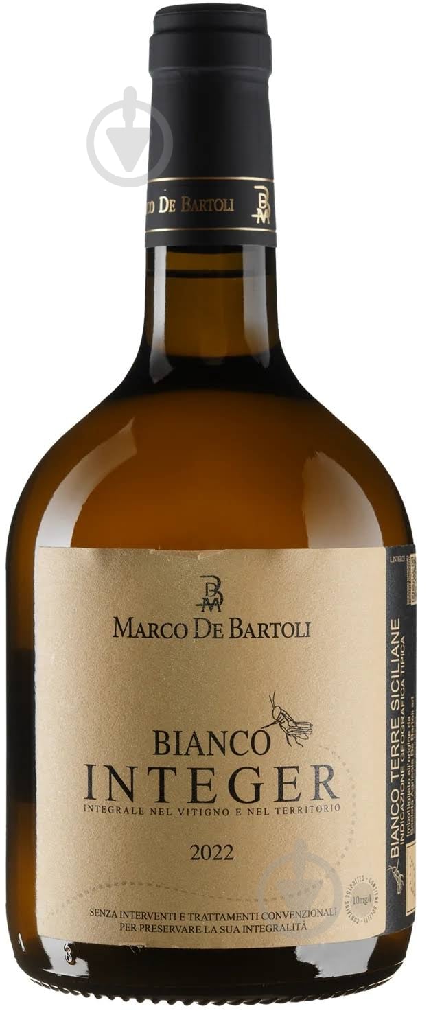 Вино Marco De Bartoli Integer Grillo 2022 0,75 л - фото 1