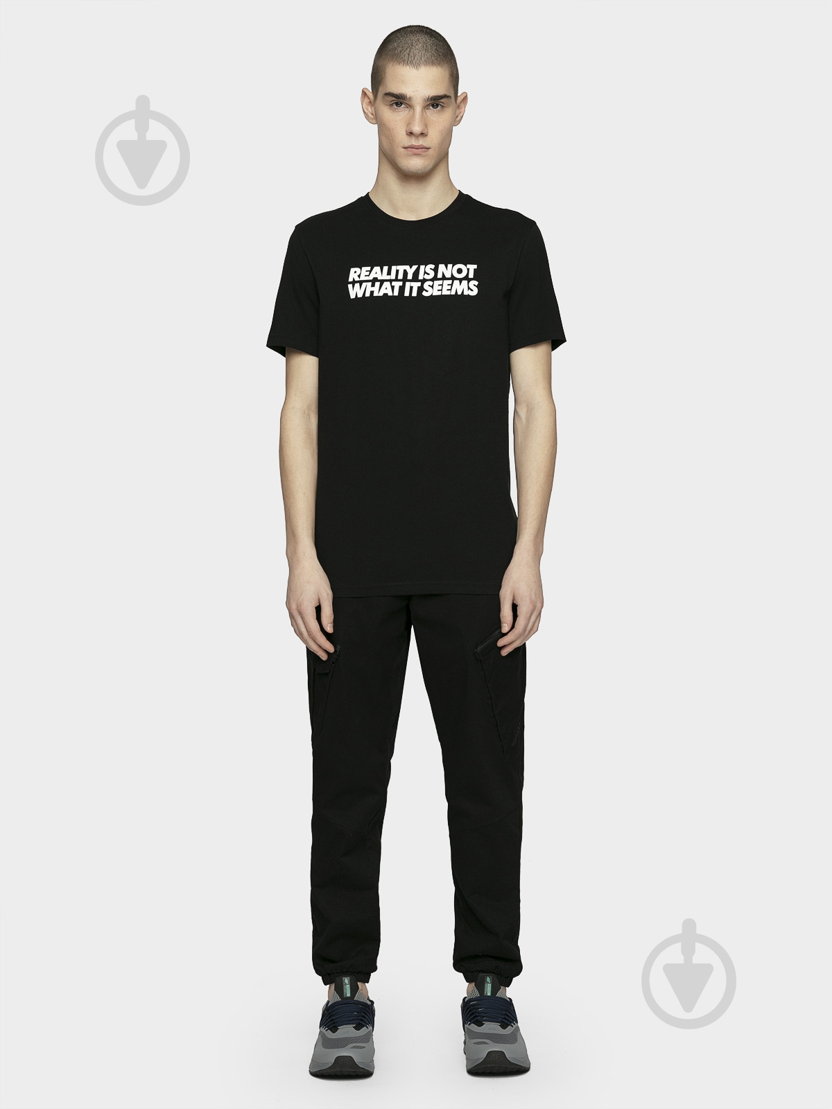 Футболка 4F D4L20-TSM207 M черный - фото 3