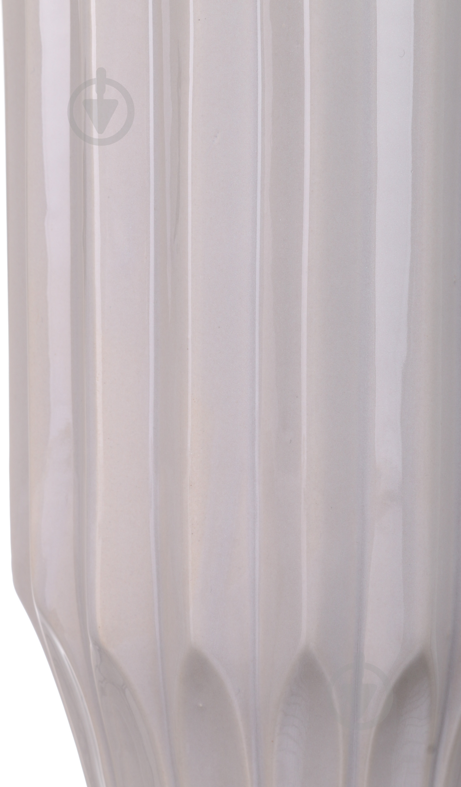 Ваза керамическая Smoothed 15х26 см 26 см серая PS30961 - фото 3