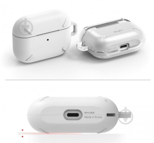Чехол для наушников Ringke AirPods Pro white RCA4688 - фото 5