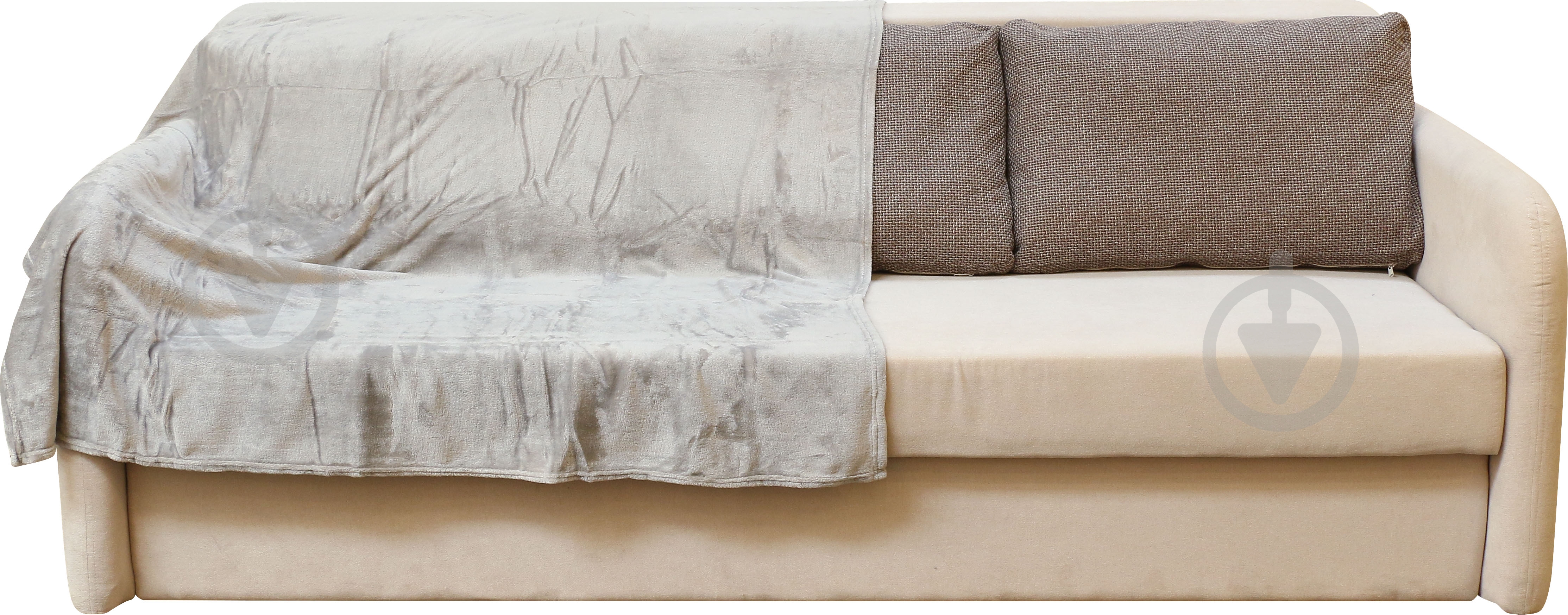 Плед Basic Оникс 160x200 см серый La Nuit - фото 1