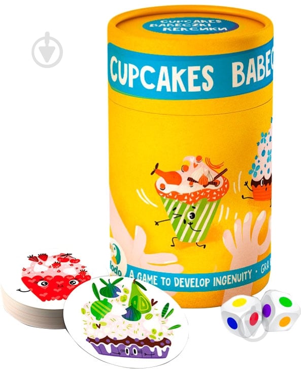 Игра настольная DoDo Кексики 300206 - фото 1 Игра настольная DoDo Кексики 300206 - фото 1