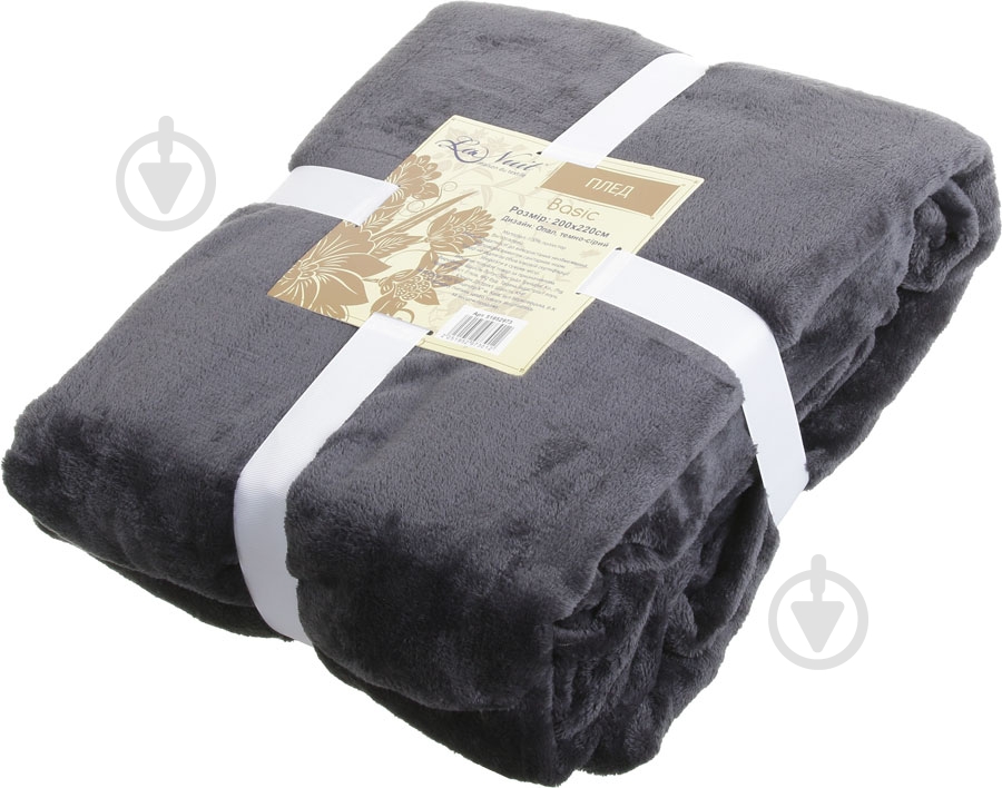 Плед Basic Опал 160x200 см опал темный La Nuit - фото 3