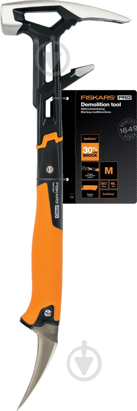 Инструмент для сноса Fiskars Pro IsoCore M (1027220) - фото 1