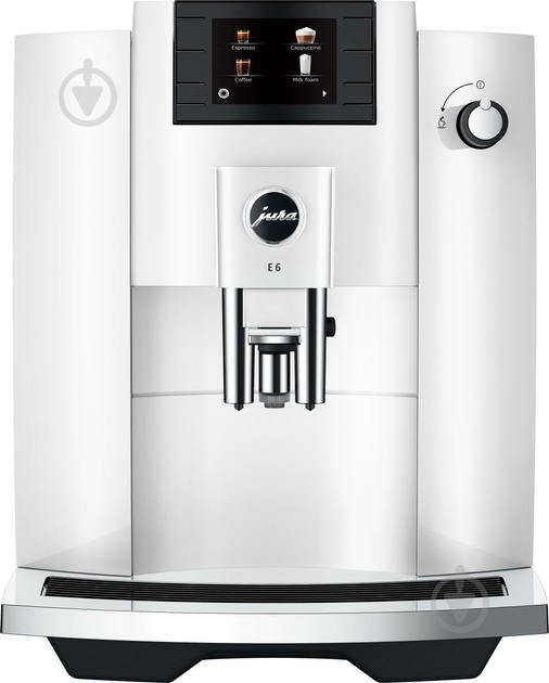 Кофемашина Jura E6 Piano White EC (15438) - фото 4