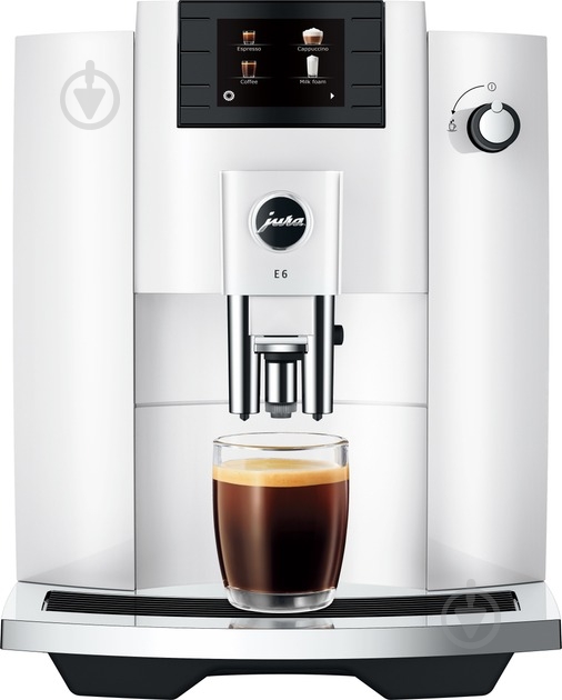 Кофемашина Jura E6 Piano White EC (15438) - фото 3