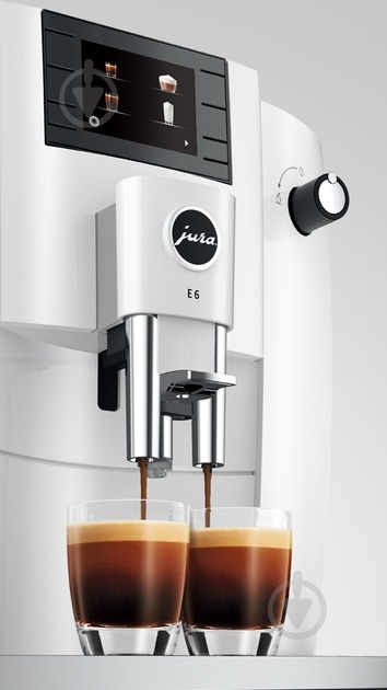 Кофемашина Jura E6 Piano White EC (15438) - фото 15