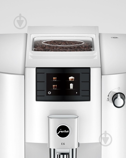 Кофемашина Jura E6 Piano White EC (15438) - фото 14