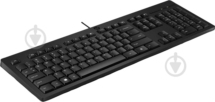 Клавіатура HP 125 USB (266C9AA) black - фото 2 Клавіатура HP 125 USB (266C9AA) black - фото 2