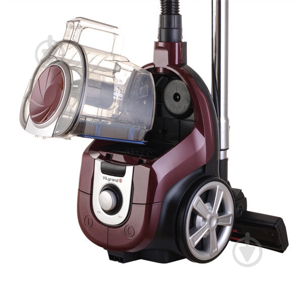 Пылесос ViLgrand VVC2247DС bordo - фото 1 Пылесос ViLgrand VVC2247DС bordo - фото 1