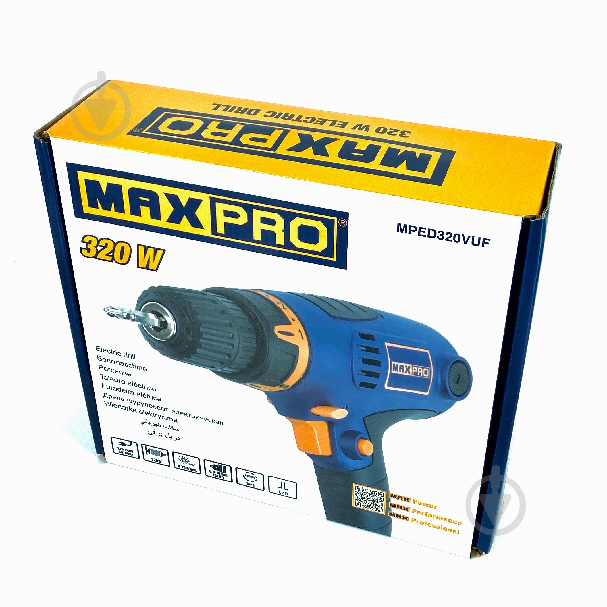 Шуруповерт сетевой Max pro MPED320VUF - фото 4