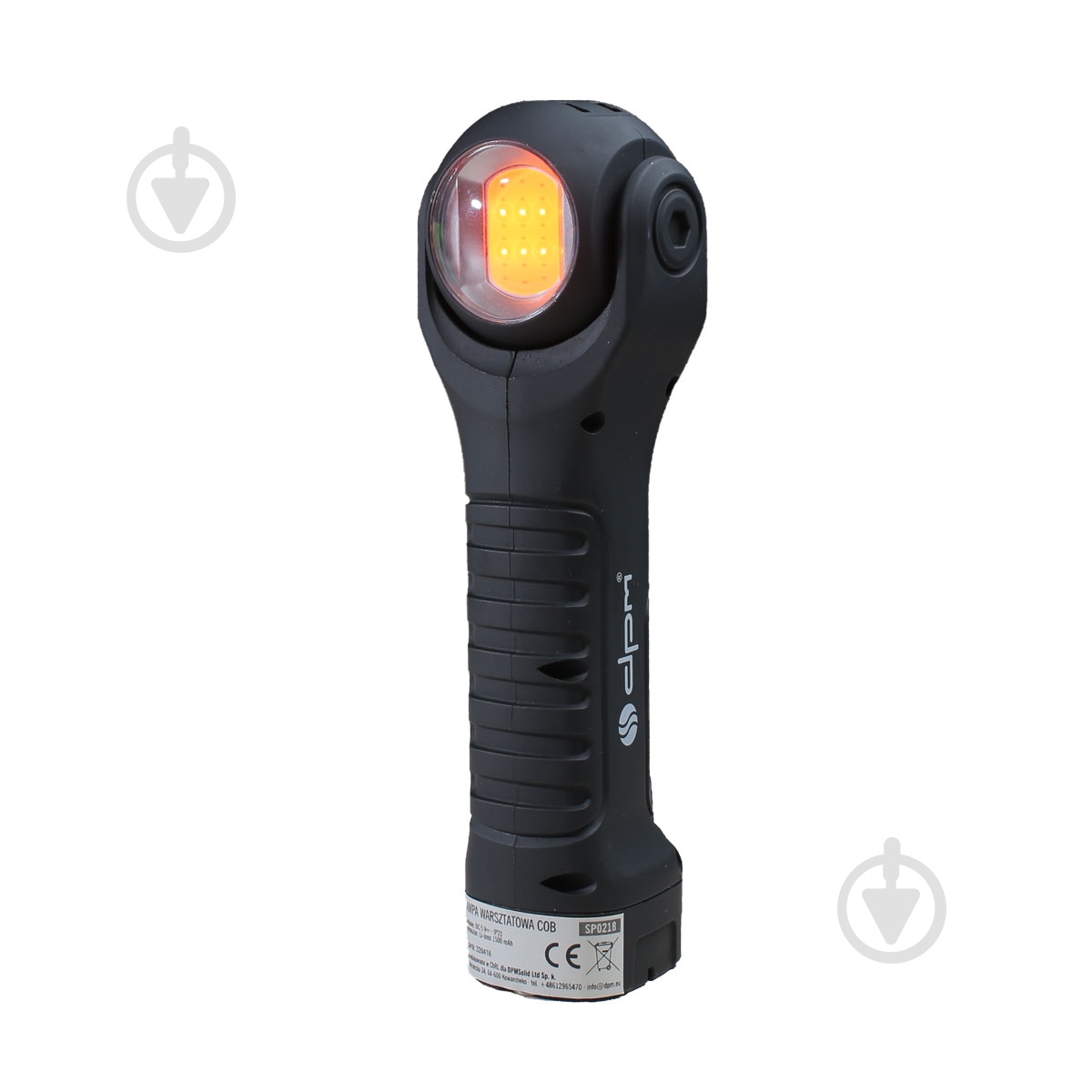 Фонарь светодиодный DPM SP0218 черный - фото 2