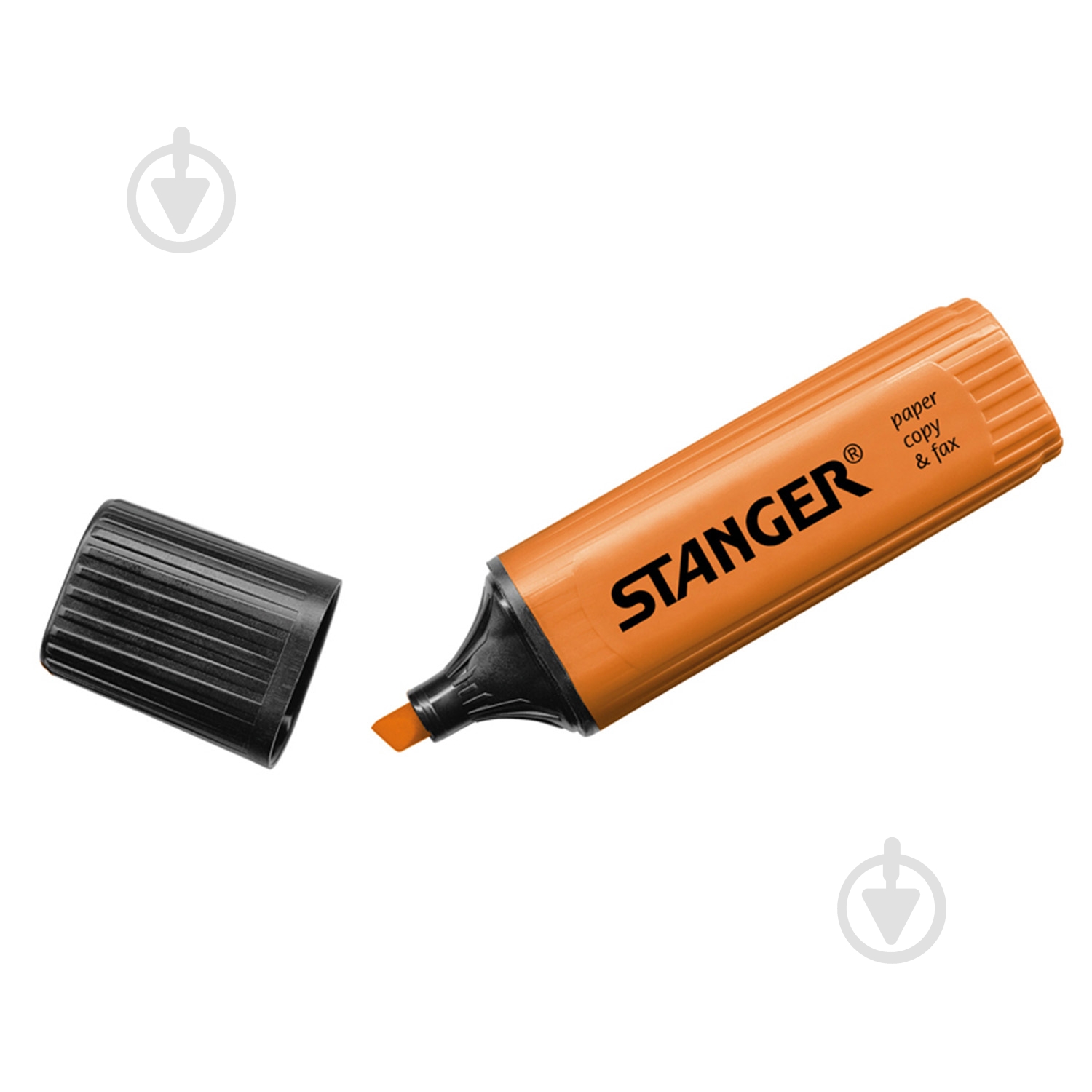 Маркер текстовый Stanger 1-5 мм оранжевый MARKER-TXT-ST-FLAT-O - фото 1