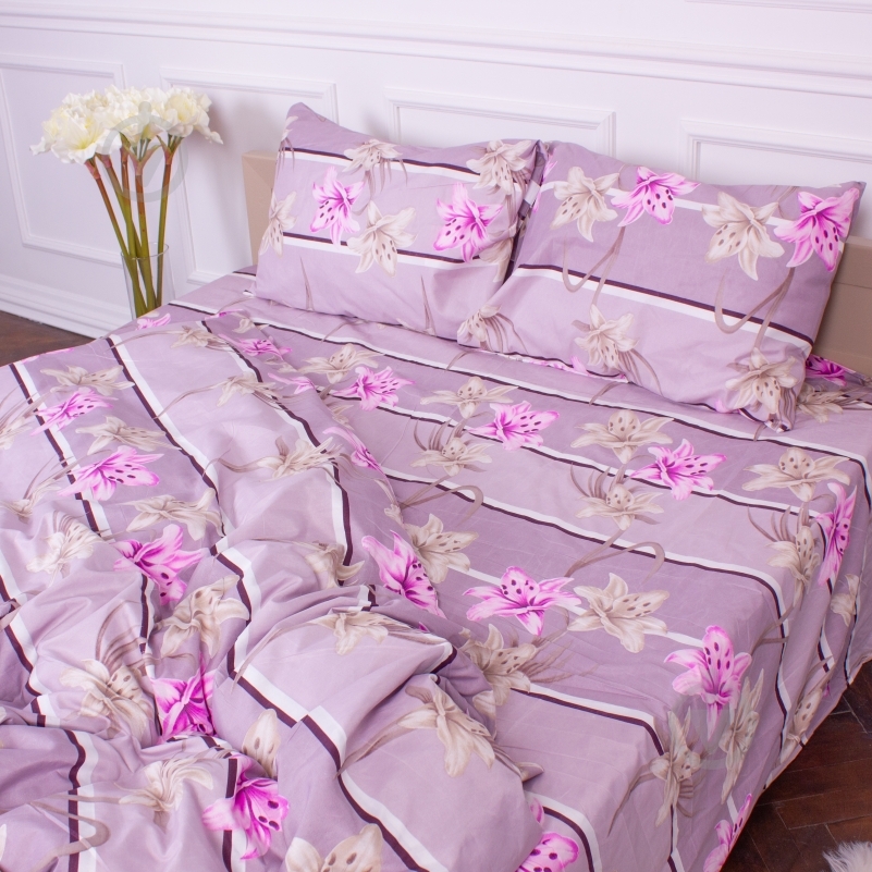 Комплект постільної білизни MirSon 15-0116 Florist мульті - фото 2
