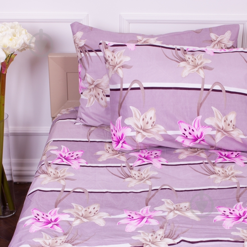 Комплект постільної білизни MirSon 15-0116 Florist мульті - фото 3