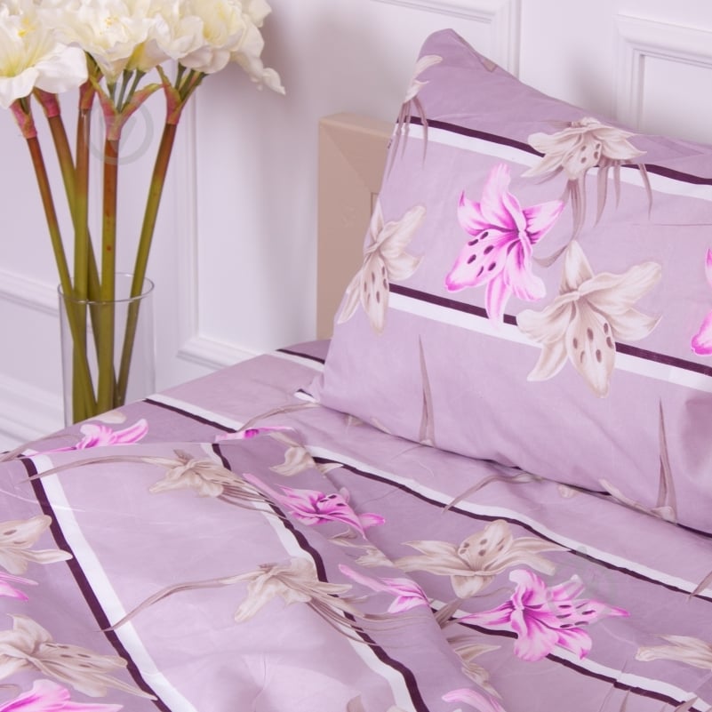 Комплект постільної білизни MirSon 15-0116 Florist мульті - фото 4