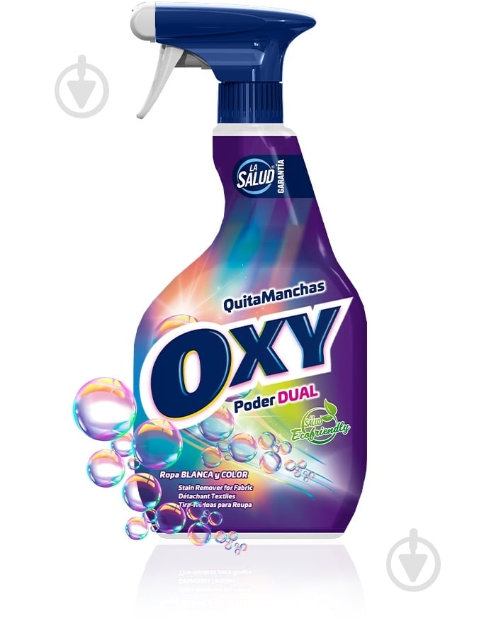 Відбілювач кисневмісний LA SALUD OXY QuitaManchas Poder DUAL 750 мл - фото 1 Відбілювач кисневмісний LA SALUD OXY QuitaManchas Poder DUAL 750 мл - фото 1