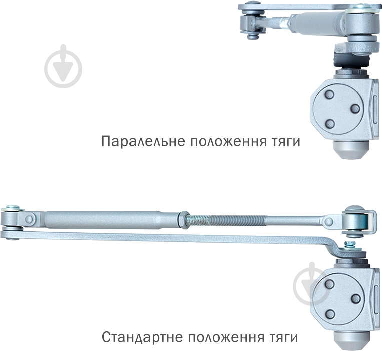 Доводчик дверной RYOBI D-1504 серебряный 80 кг - фото 7