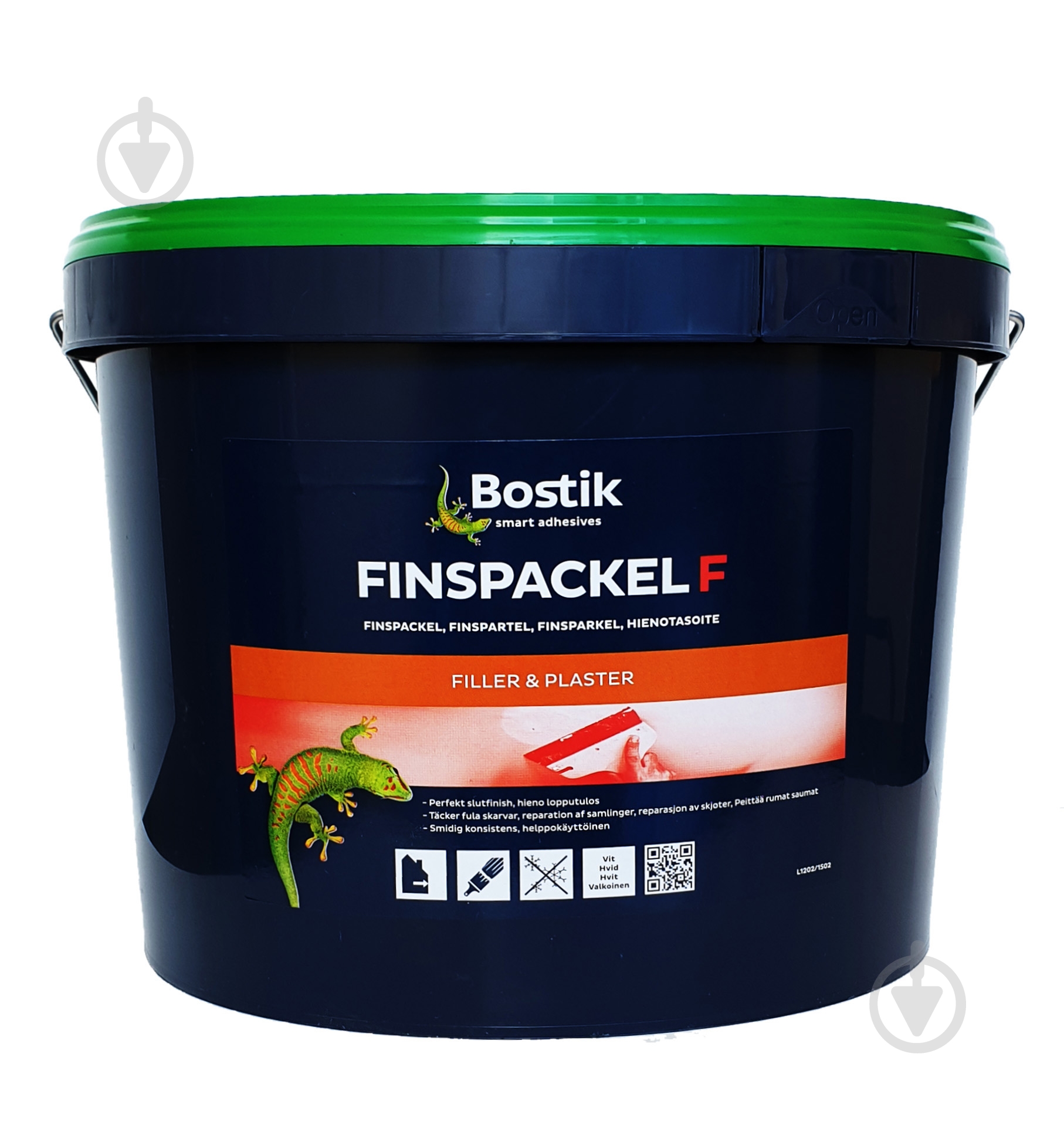 Шпаклевка Bostik VATRUMSSPACKEL 10 л - фото 1 Шпаклевка Bostik VATRUMSSPACKEL 10 л - фото 1