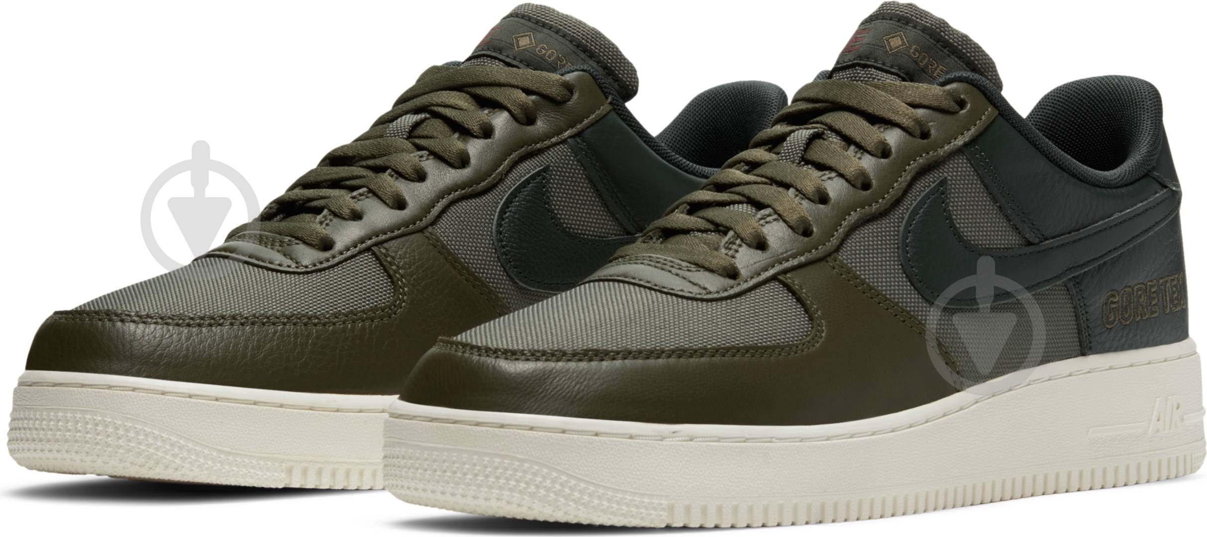 Кроссовки мужские зимние Nike AIR FORCE 1 CT2858-200 р.50,5 зеленые - фото 10