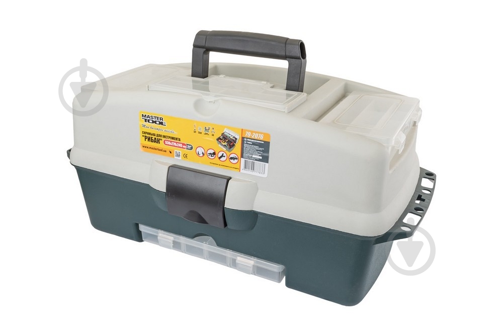 Скриня для інструментів MasterTool Рибак 21" 79-2076 - фото 1