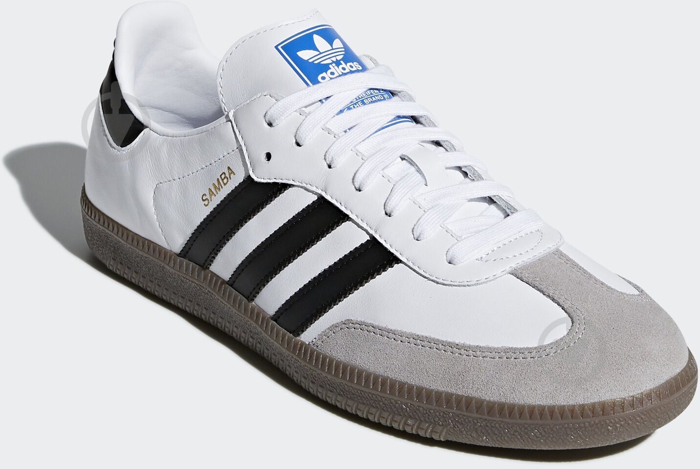 Кроссовки Adidas SAMBA OG B75806 р.46 белые - фото 4