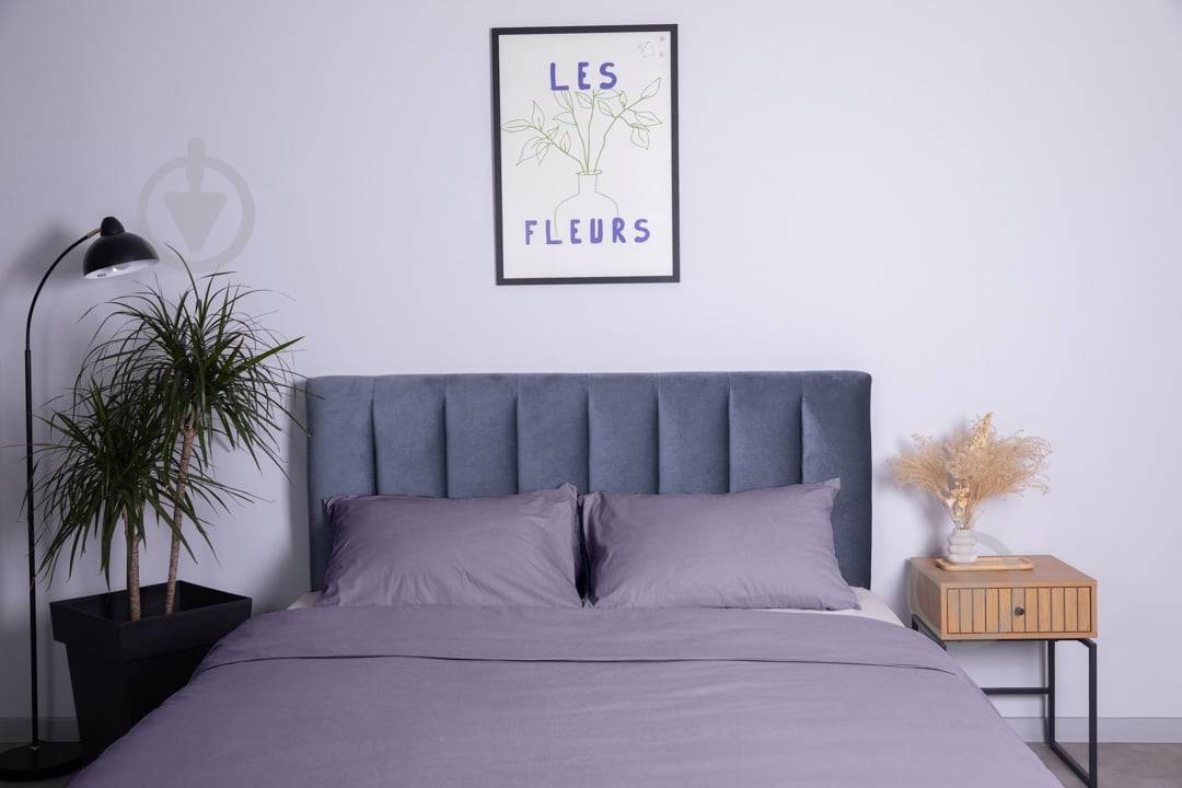 Комплект постельного белья Mono 1.5 фиолетовый Luna - фото 8